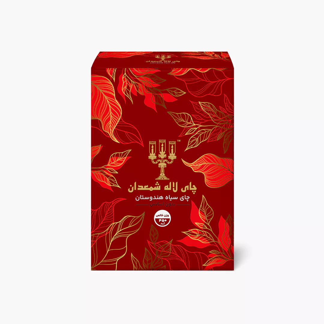 چای سه لاله شمعدان ساده 450 گرمی