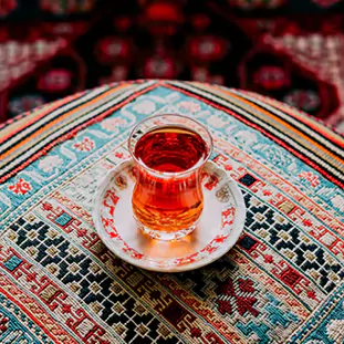 فروش چای در لاله شعمدان